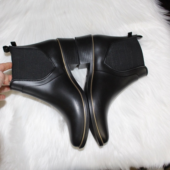 Kate Spade New York, Sedgwick Chelsea Ankle Rain rubber boots with bow - Picture 3 of 12